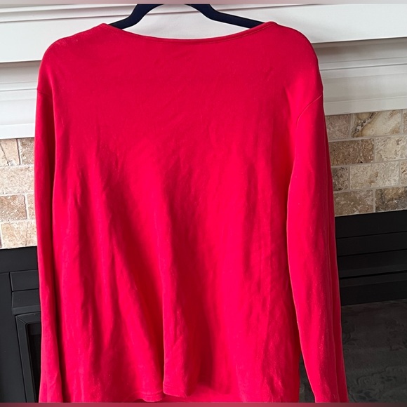 Quacker Factory Size 2X Nativity vintage embellished & Embroidered cotton top - Picture 3 of 6